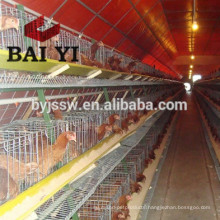 3 tiers 96 birds chicken egg cage for poultry farm equipment